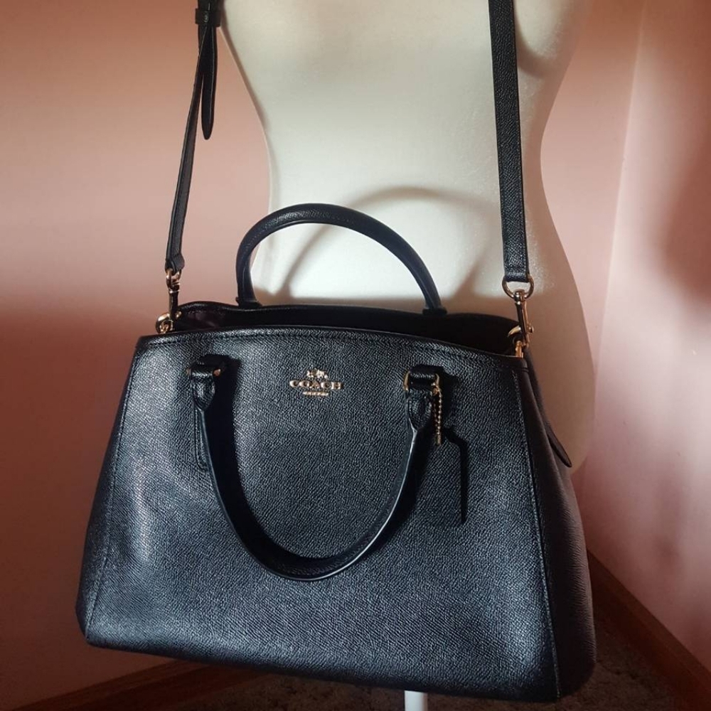 Coach Black Margot Carryall